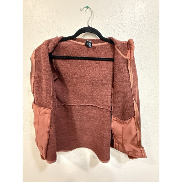 KUHL ASCENDYR HOODIE RUST RED WOMENS XPOCKETS FULL ZIP SWEATSHIRT WARM Xs - Picture 7 of 8